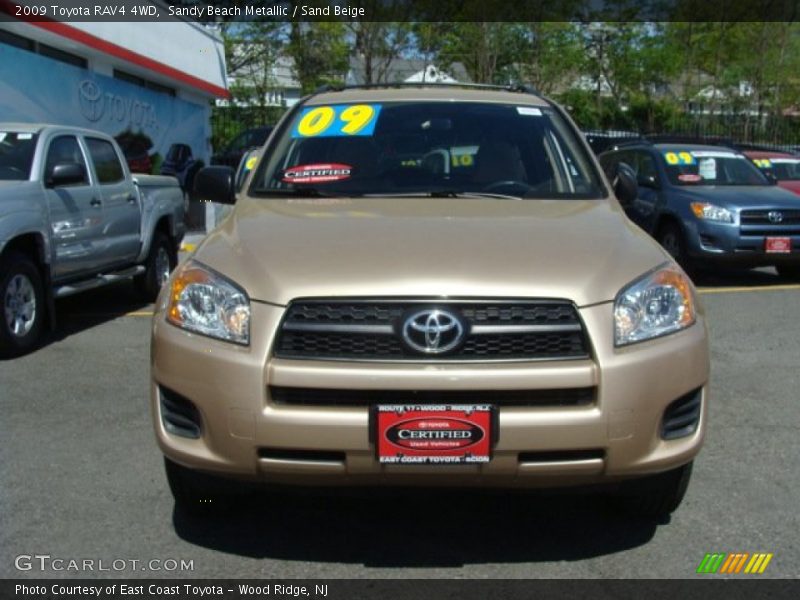 Sandy Beach Metallic / Sand Beige 2009 Toyota RAV4 4WD