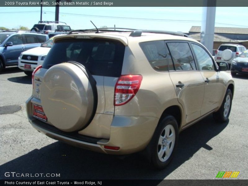 Sandy Beach Metallic / Sand Beige 2009 Toyota RAV4 4WD