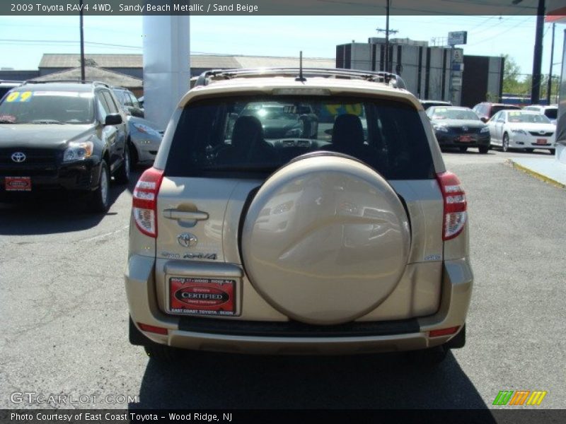 Sandy Beach Metallic / Sand Beige 2009 Toyota RAV4 4WD