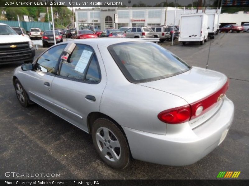 Ultra Silver Metallic / Graphite 2004 Chevrolet Cavalier LS Sedan