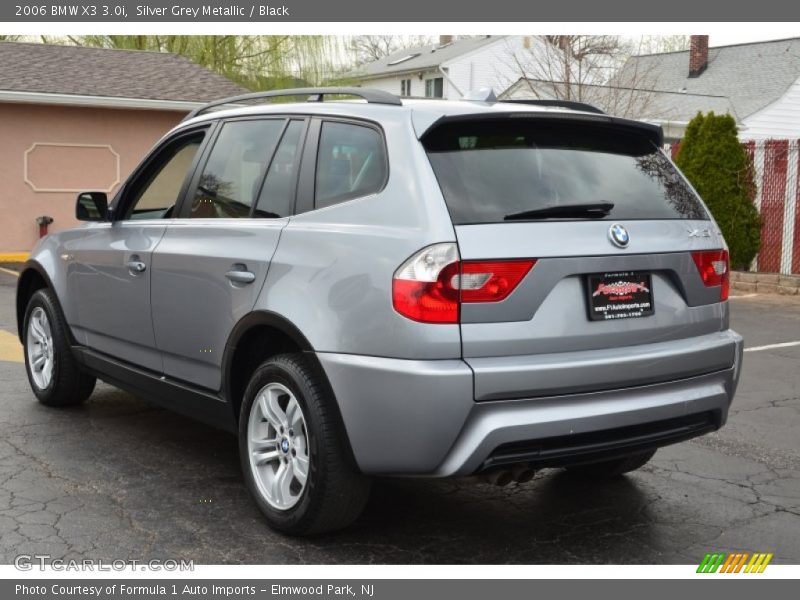 Silver Grey Metallic / Black 2006 BMW X3 3.0i