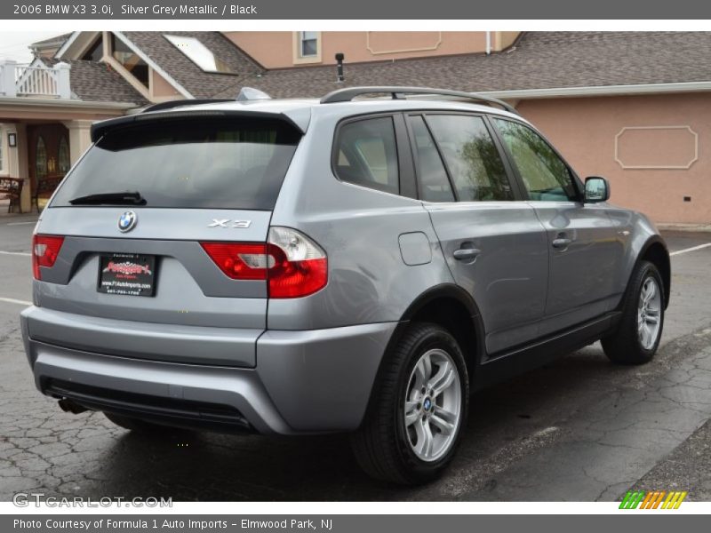 Silver Grey Metallic / Black 2006 BMW X3 3.0i