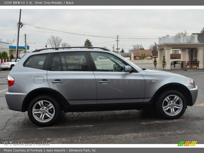 Silver Grey Metallic / Black 2006 BMW X3 3.0i