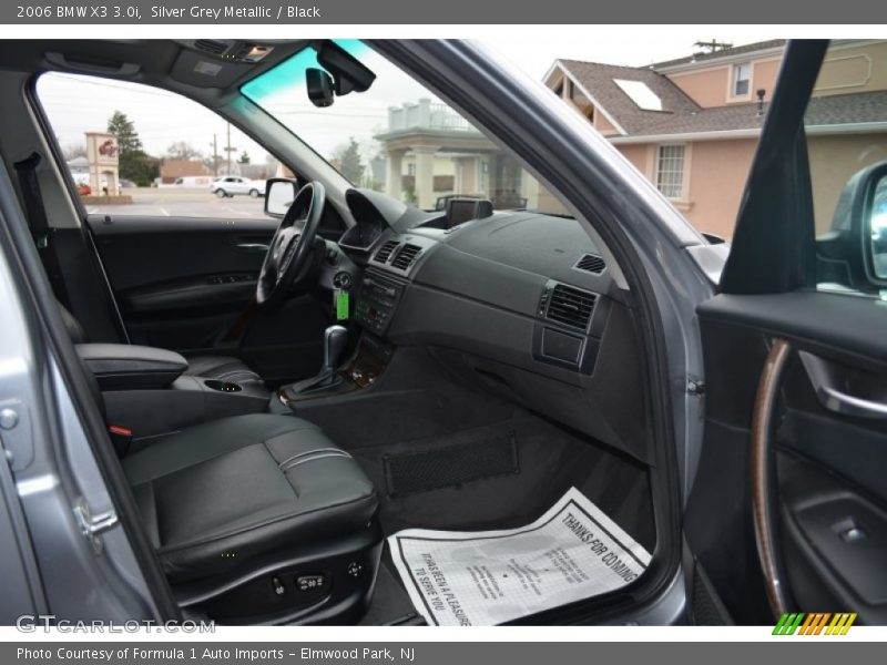 Silver Grey Metallic / Black 2006 BMW X3 3.0i