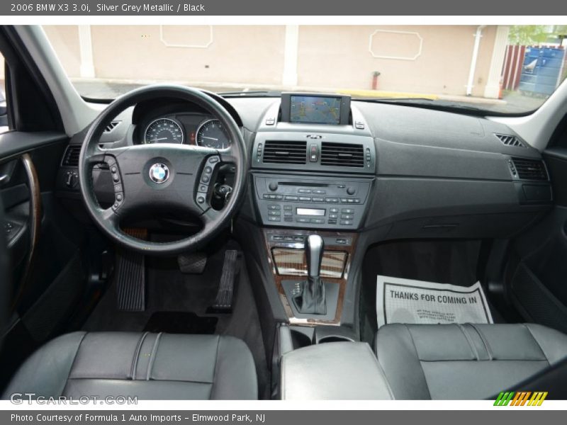 Silver Grey Metallic / Black 2006 BMW X3 3.0i