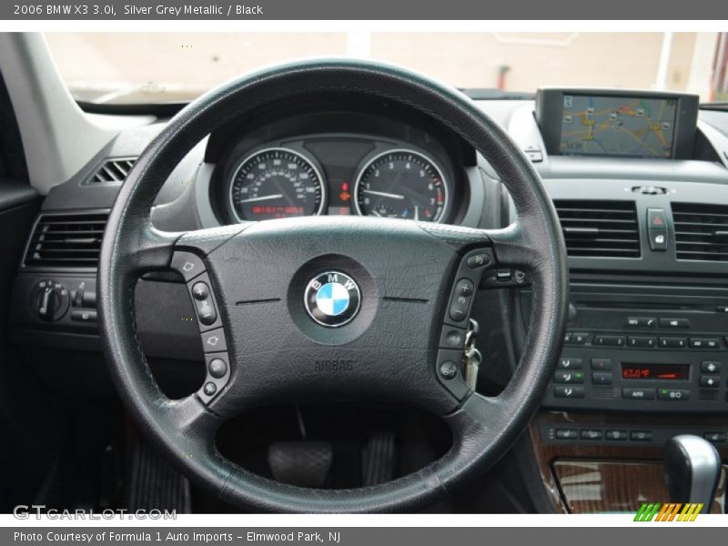 Silver Grey Metallic / Black 2006 BMW X3 3.0i