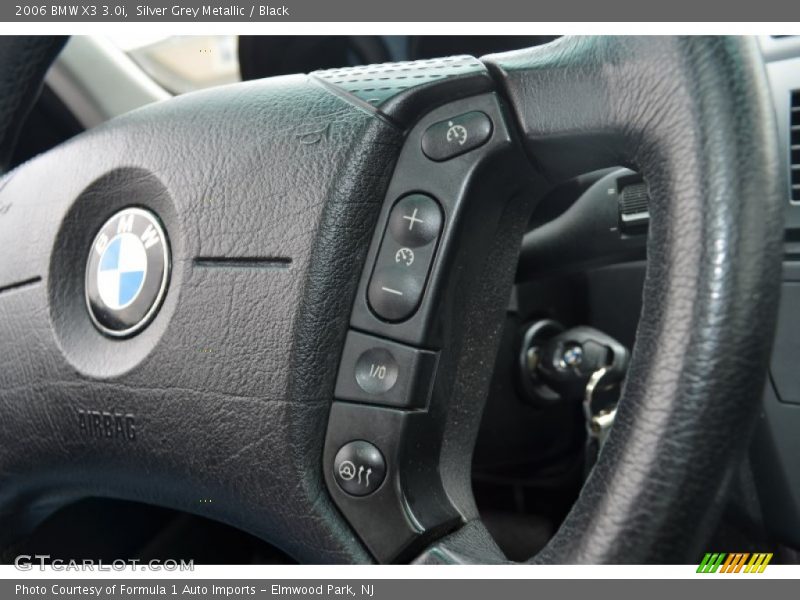 Silver Grey Metallic / Black 2006 BMW X3 3.0i