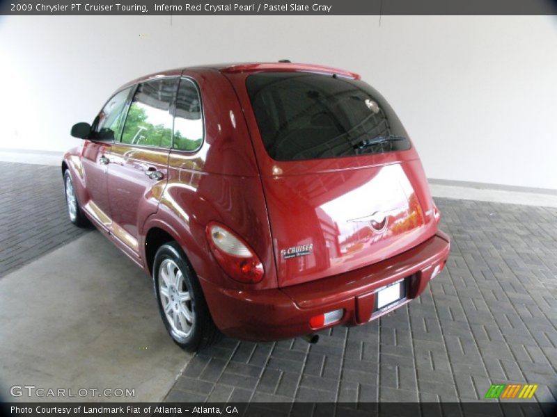 Inferno Red Crystal Pearl / Pastel Slate Gray 2009 Chrysler PT Cruiser Touring