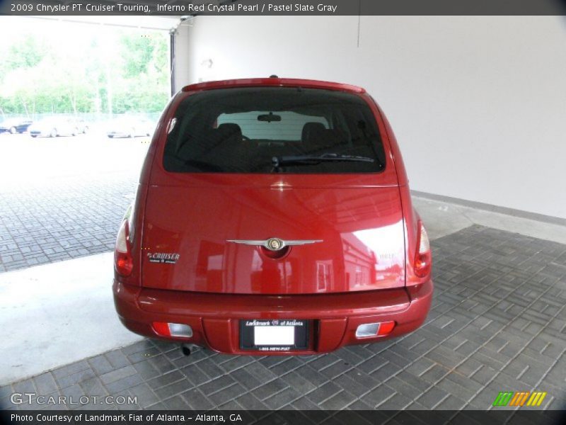 Inferno Red Crystal Pearl / Pastel Slate Gray 2009 Chrysler PT Cruiser Touring