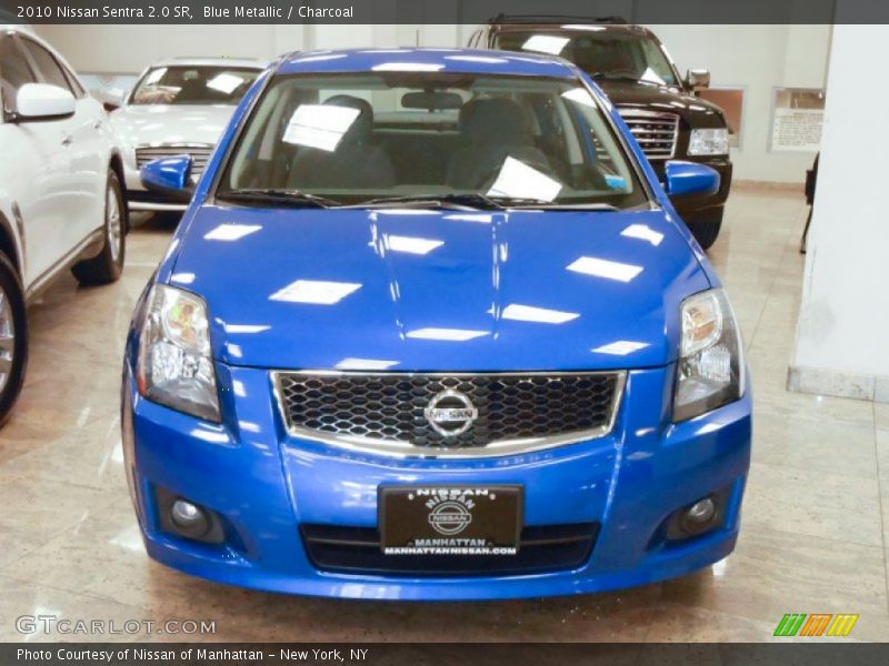 Blue Metallic / Charcoal 2010 Nissan Sentra 2.0 SR