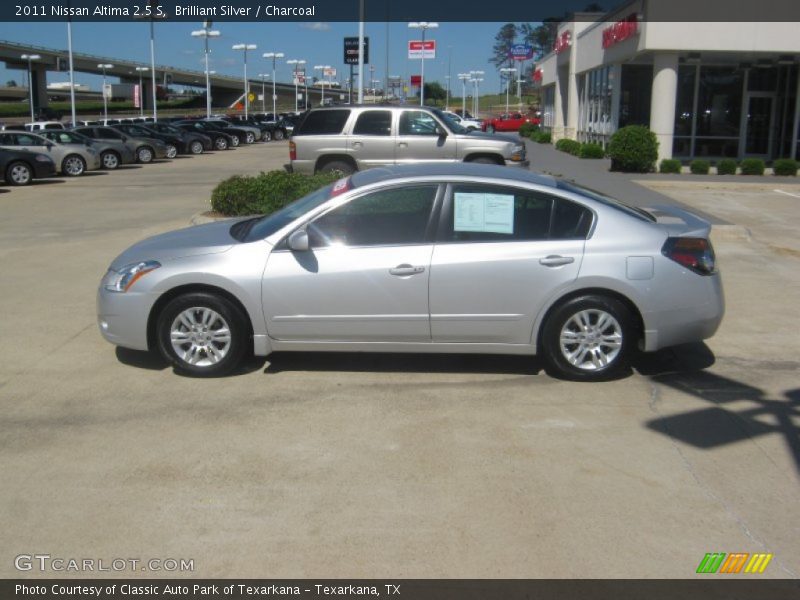Brilliant Silver / Charcoal 2011 Nissan Altima 2.5 S