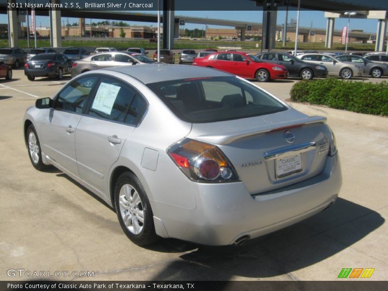 Brilliant Silver / Charcoal 2011 Nissan Altima 2.5 S