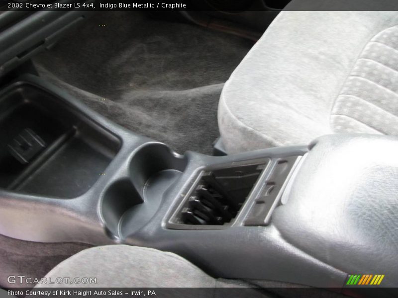 Indigo Blue Metallic / Graphite 2002 Chevrolet Blazer LS 4x4