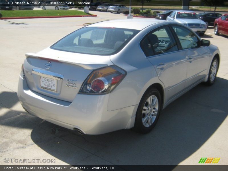 Brilliant Silver / Charcoal 2011 Nissan Altima 2.5 S