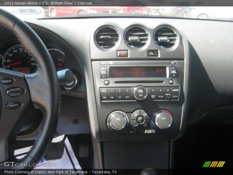Brilliant Silver / Charcoal 2011 Nissan Altima 2.5 S