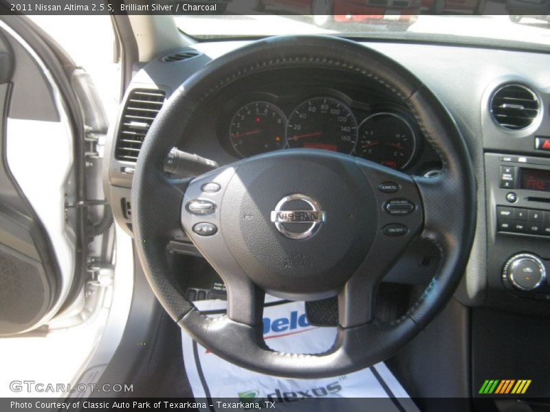 Brilliant Silver / Charcoal 2011 Nissan Altima 2.5 S