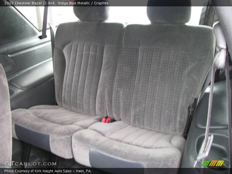 Indigo Blue Metallic / Graphite 2002 Chevrolet Blazer LS 4x4
