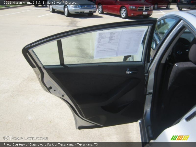 Brilliant Silver / Charcoal 2011 Nissan Altima 2.5 S