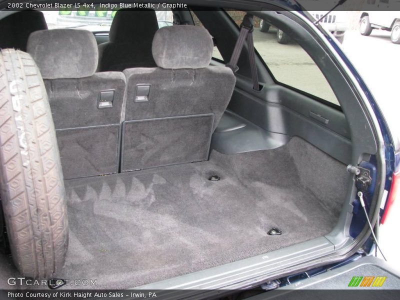 Indigo Blue Metallic / Graphite 2002 Chevrolet Blazer LS 4x4