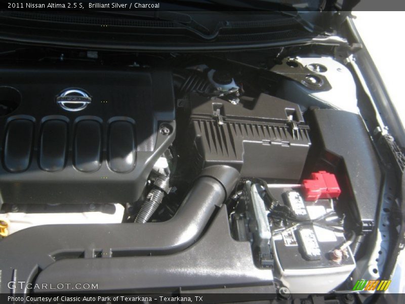 Brilliant Silver / Charcoal 2011 Nissan Altima 2.5 S