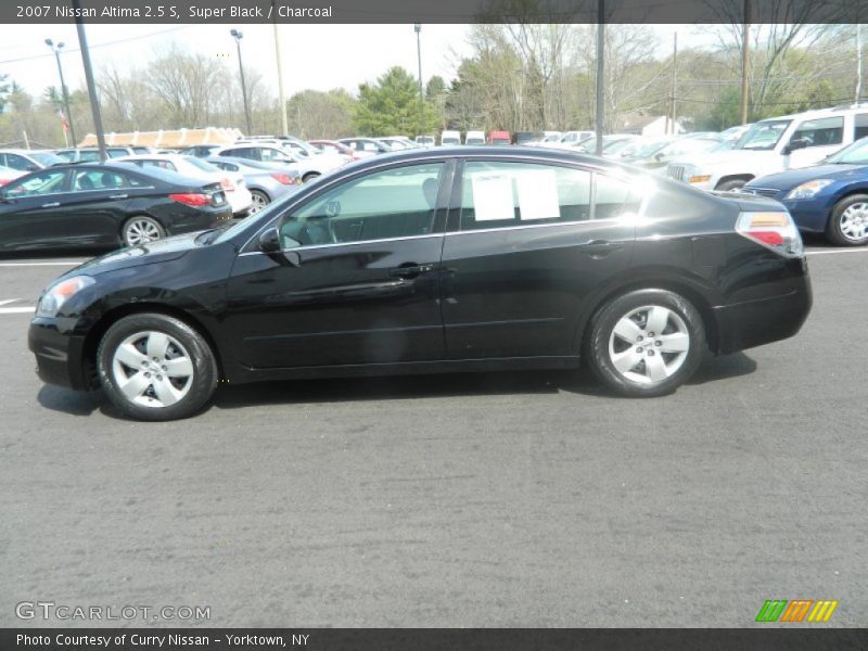 Super Black / Charcoal 2007 Nissan Altima 2.5 S