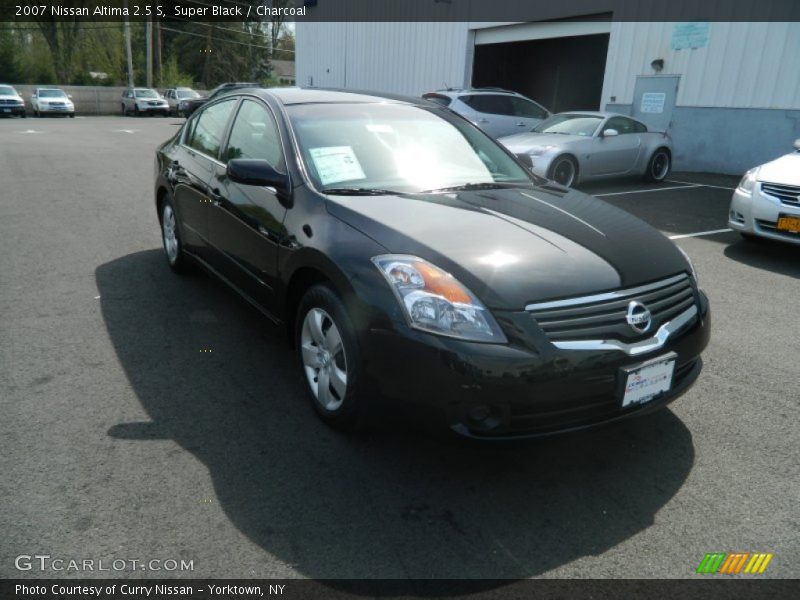 Super Black / Charcoal 2007 Nissan Altima 2.5 S