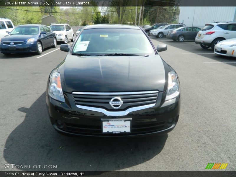Super Black / Charcoal 2007 Nissan Altima 2.5 S