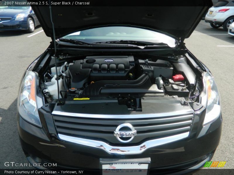 Super Black / Charcoal 2007 Nissan Altima 2.5 S