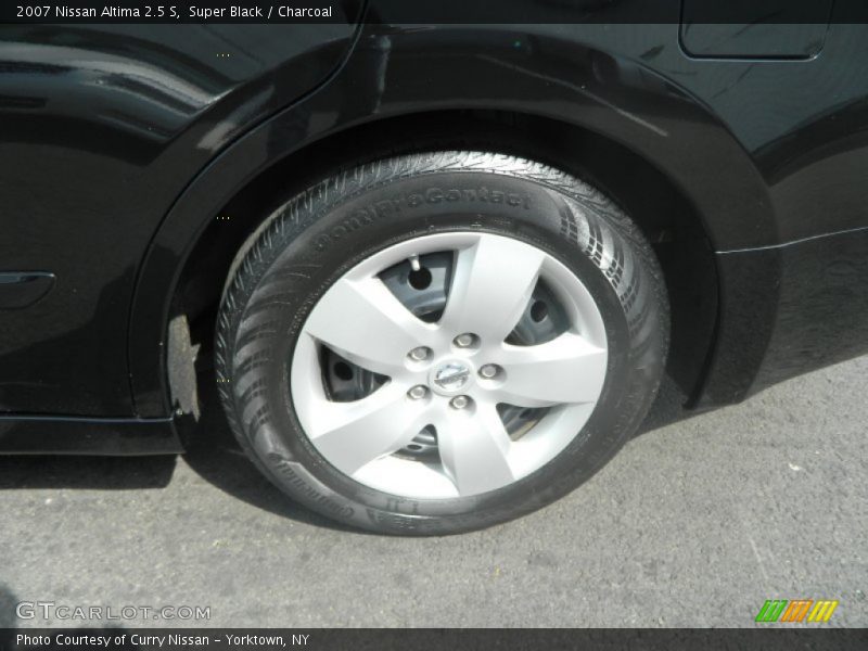 Super Black / Charcoal 2007 Nissan Altima 2.5 S