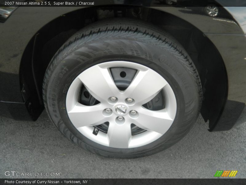 Super Black / Charcoal 2007 Nissan Altima 2.5 S