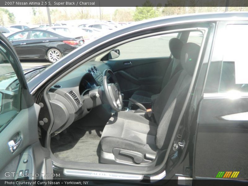 Super Black / Charcoal 2007 Nissan Altima 2.5 S