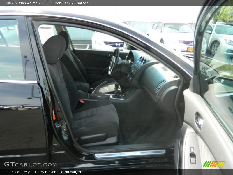 Super Black / Charcoal 2007 Nissan Altima 2.5 S