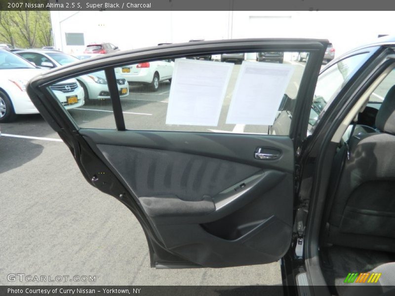Super Black / Charcoal 2007 Nissan Altima 2.5 S