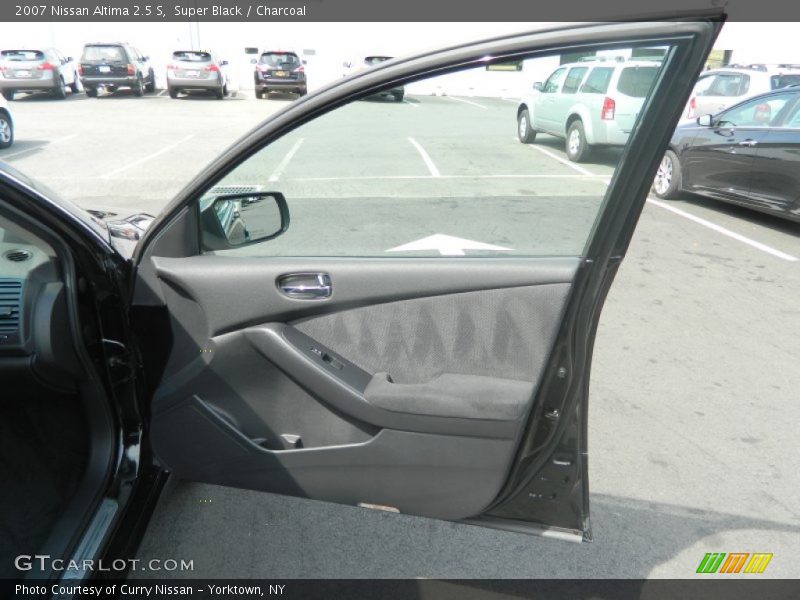 Super Black / Charcoal 2007 Nissan Altima 2.5 S