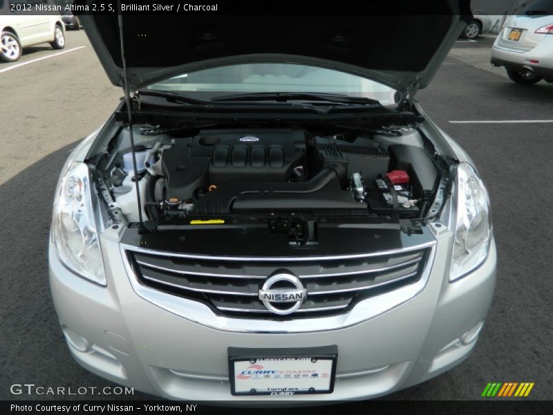 Brilliant Silver / Charcoal 2012 Nissan Altima 2.5 S