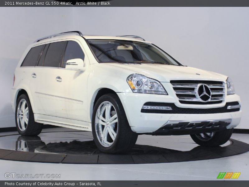 Arctic White / Black 2011 Mercedes-Benz GL 550 4Matic