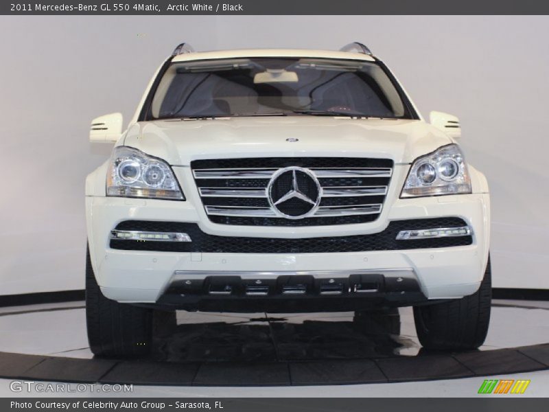 Arctic White / Black 2011 Mercedes-Benz GL 550 4Matic