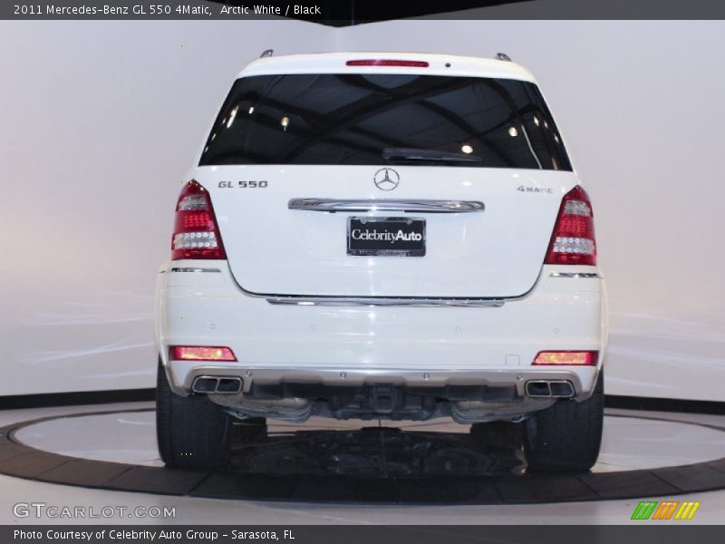 Arctic White / Black 2011 Mercedes-Benz GL 550 4Matic