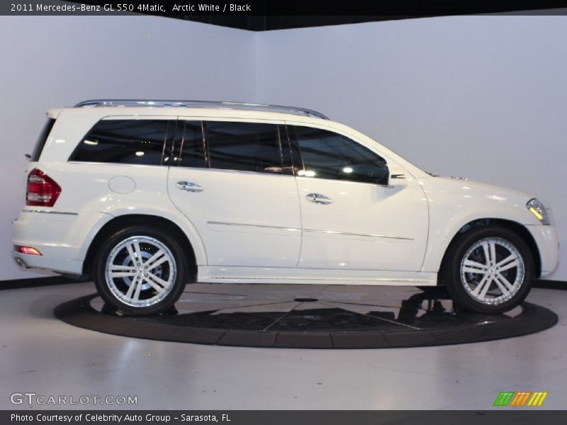 Arctic White / Black 2011 Mercedes-Benz GL 550 4Matic