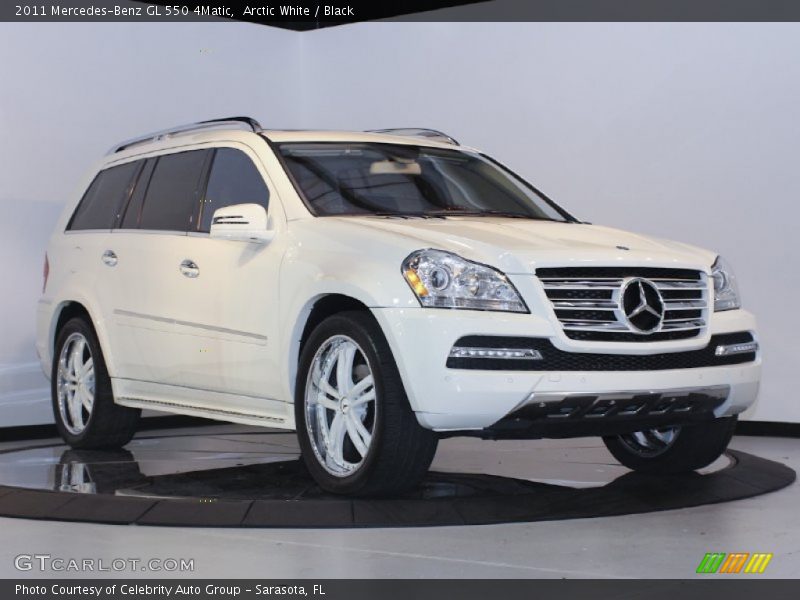 Arctic White / Black 2011 Mercedes-Benz GL 550 4Matic