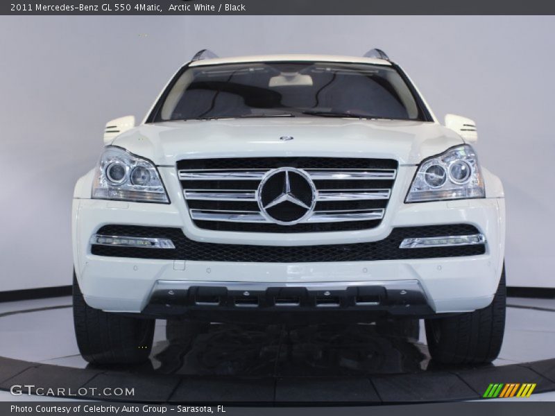 Arctic White / Black 2011 Mercedes-Benz GL 550 4Matic