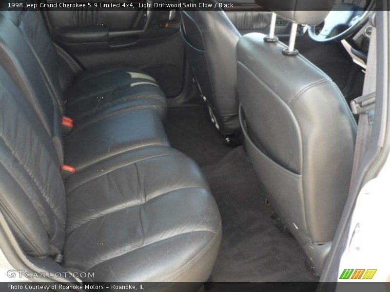 Light Driftwood Satin Glow / Black 1998 Jeep Grand Cherokee 5.9 Limited 4x4