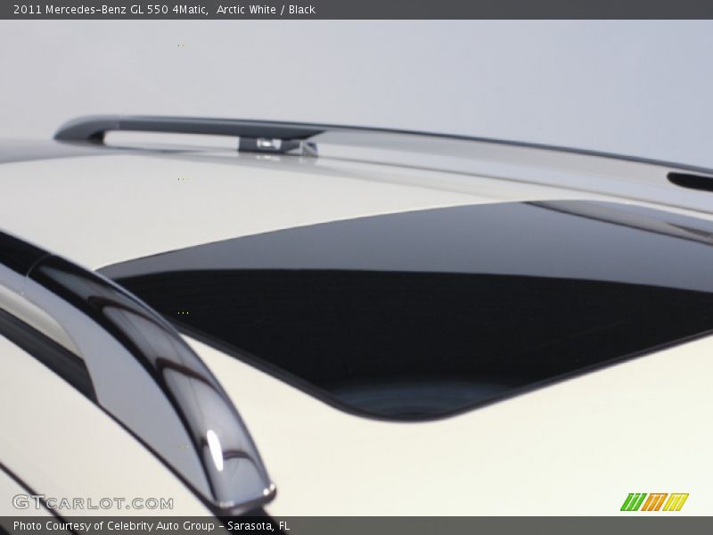Arctic White / Black 2011 Mercedes-Benz GL 550 4Matic