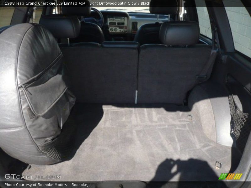 Light Driftwood Satin Glow / Black 1998 Jeep Grand Cherokee 5.9 Limited 4x4