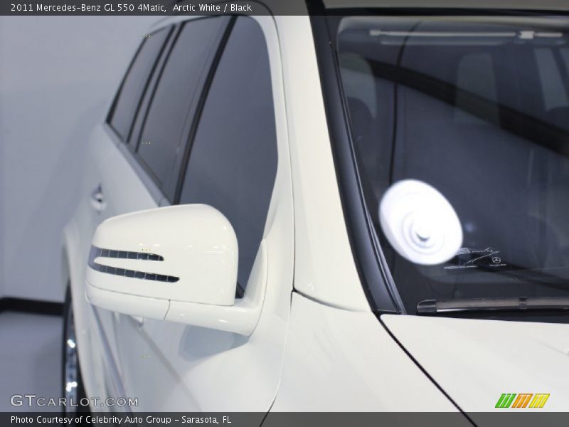Arctic White / Black 2011 Mercedes-Benz GL 550 4Matic