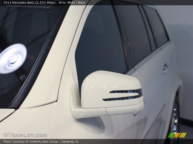 Arctic White / Black 2011 Mercedes-Benz GL 550 4Matic