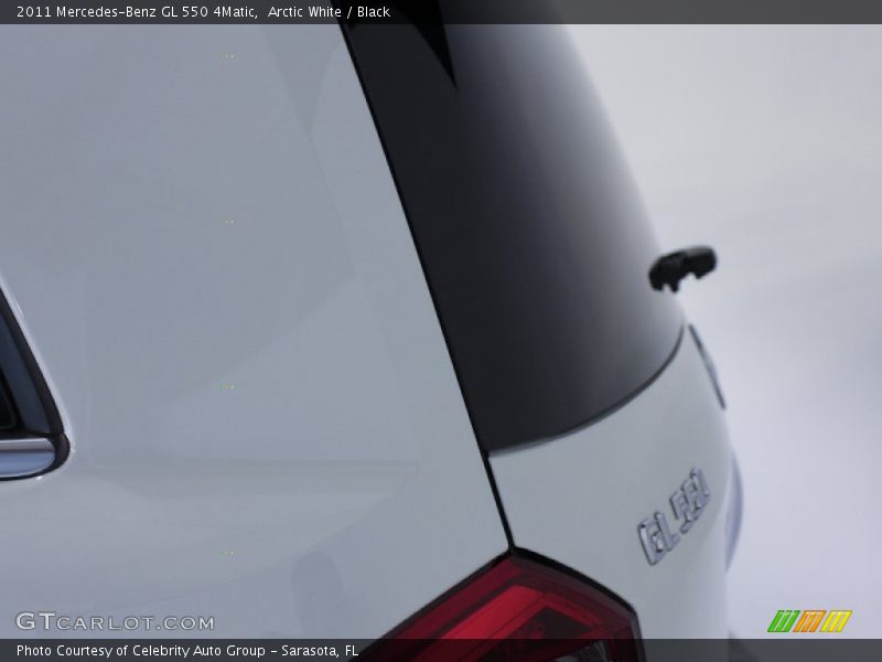 Arctic White / Black 2011 Mercedes-Benz GL 550 4Matic