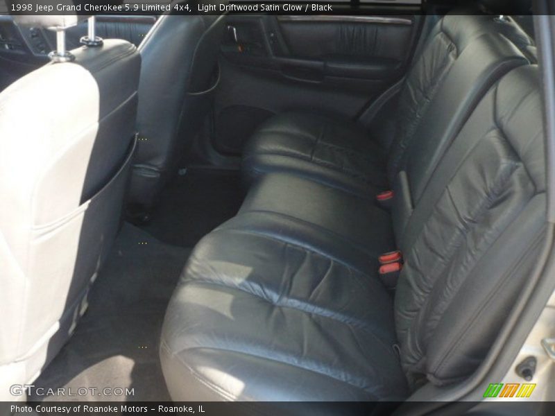 Light Driftwood Satin Glow / Black 1998 Jeep Grand Cherokee 5.9 Limited 4x4