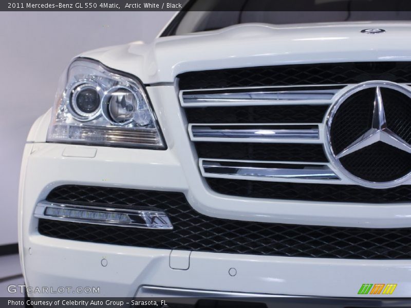Arctic White / Black 2011 Mercedes-Benz GL 550 4Matic