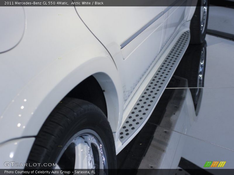 Arctic White / Black 2011 Mercedes-Benz GL 550 4Matic